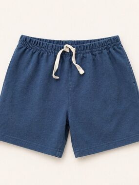 Jax & Lennon Boys 4/5Yr Dusty Blue ‘Everyday’ Shorts / Organic Cotton / Bamboo